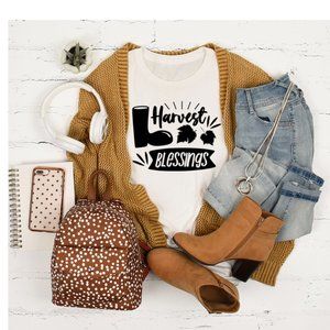 HARVEST BLESSINGS GRAPHIC TEE